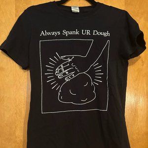 Joshua Weissman Always Spank Your Dough Small T-Shirt